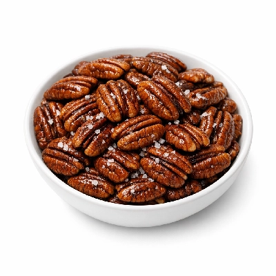 Pecans oil roasted with salt