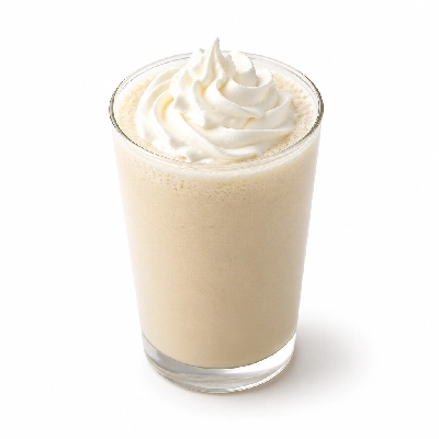 Peet's Coffee Blended Refreshment Earl Grey Javiva with Almond Milk and 8 Tablespoons Whipped Cream