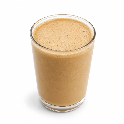 Peet's Coffee Blended Refreshment Light Coffee Free Caramel Javiva with 2% Milk