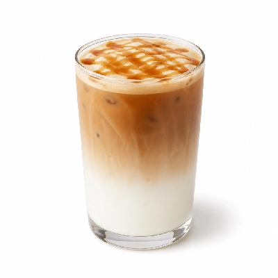 Peet's Coffee Iced Caramel Macchiato with Almond Milk