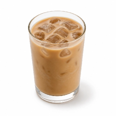 Peet's Coffee Iced Vanilla Latte with Soy Milk