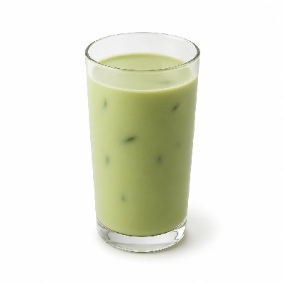 Peet's Coffee Tea Beverages Iced Matcha Green Latte with 2% Milk
