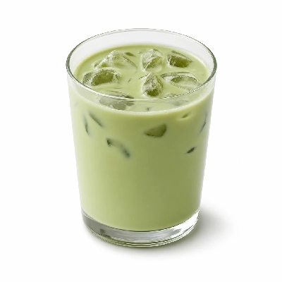 Peet's Coffee Tea Beverages Iced Matcha Green Latte with Almond Milk