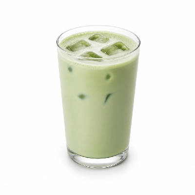 Peet's Coffee Tea Beverages Iced Matcha Green Latte with Non Fat Milk