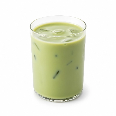Peet's Coffee Tea Beverages Iced Matcha Green Latte with Soy Milk