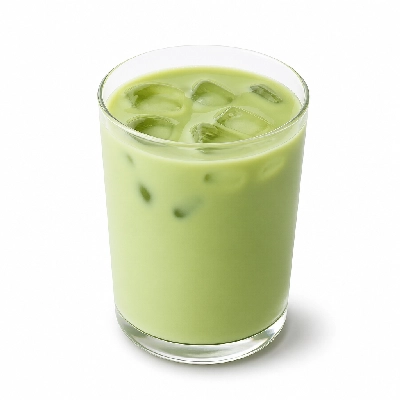 Peet's Coffee Tea Beverages Iced Matcha Green Latte with Whole Milk