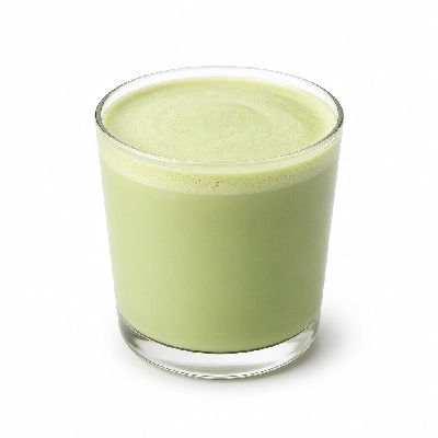 Peet's Coffee Tea Beverages Matcha Green Latte with Peppermint with 2% Milk