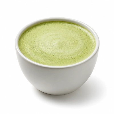 Peet's Coffee Tea Beverages Matcha Green Latte with Peppermint with Non Fat Milk