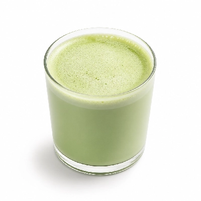 Peet's Coffee Tea Beverages Vanilla Matcha Green Latte with 2% Milk