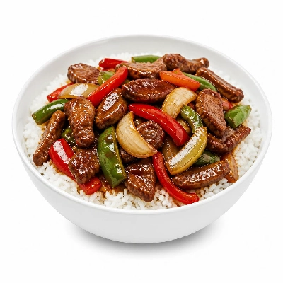 Pei Wei Asian Kitchen Build Your Own Bowl Mongolian
