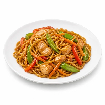 Pei Wei Asian Kitchen Combo Dishes Chicken Lo Mein