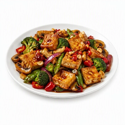Pei Wei Asian Kitchen Combo Dishes Kung Pao Vegetable & Tofu