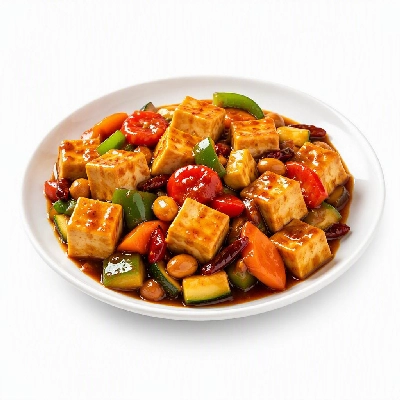 Pei Wei Asian Kitchen Combo Dishes Kung Pao Vegetable & Tofu (Steamed)
