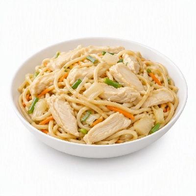Pei Wei Asian Kitchen Combo Dishes Lo Mein Chicken (Steamed)