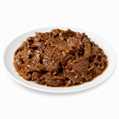 Pei Wei Asian Kitchen Combo Dishes Mongolian Steak (Steamed)