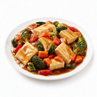 Pei Wei Asian Kitchen Combo Dishes Teriyaki Vegetable & Tofu (Steamed)
