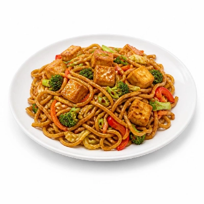 Pei Wei Asian Kitchen Combo Dishes Vegetable & Tofu Lo Mein