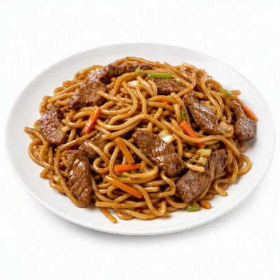 Pei Wei Asian Kitchen Noodles & Rice Bowls Lo Mein Original Steak (Steamed)