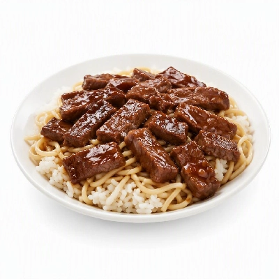 Pei Wei Asian Kitchen Noodles & Rice Bowls Teriyaki Steak (Steamed)