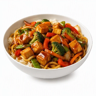 Pei Wei Asian Kitchen Noodles & Rice Bowls Teriyaki Vegetable & Tofu