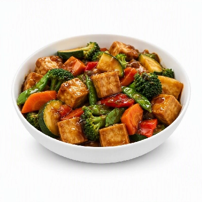 Pei Wei Asian Kitchen Noodles & Rice Bowls Teriyaki Vegetable & Tofu (Steamed)