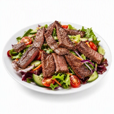 Pei Wei Asian Kitchen Salads Spicy with Steak (Steamed)