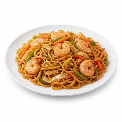 Pei Wei Asian Kitchen Shrimp Lo Mein