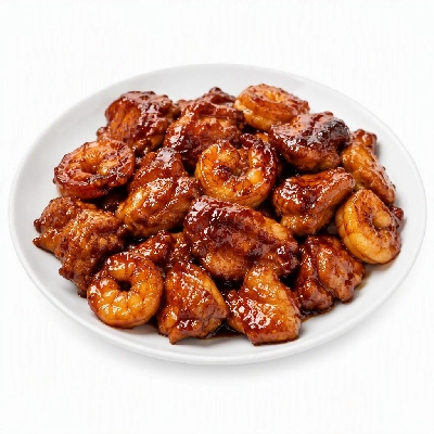 Pei Wei Asian Kitchen Signature Dishes Caramel Chicken Shrimp