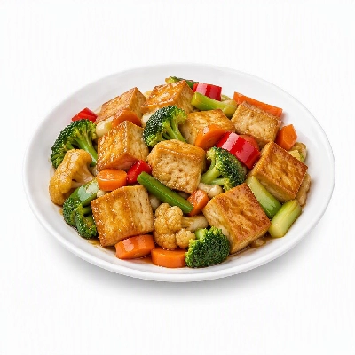 Pei Wei Asian Kitchen Signature Dishes Honey Seared Vegetable & Tofu (Steamed)