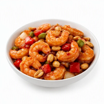 Pei Wei Asian Kitchen Signature Dishes Kung Pao Shrimp (Steamed)
