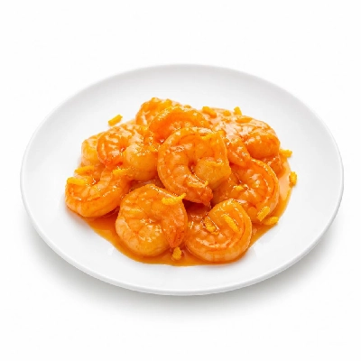 Pei Wei Asian Kitchen Signature Dishes Orange Peel Shrimp (Stock Velveted)