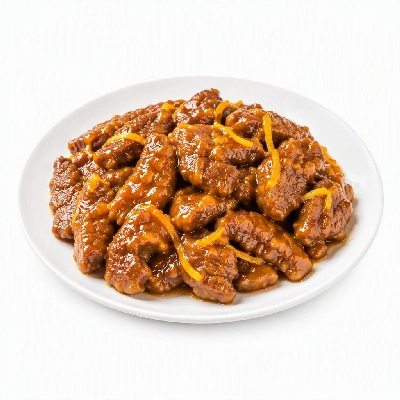 Pei Wei Asian Kitchen Signature Dishes Orange Peel Steak (Steamed)