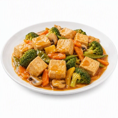 Pei Wei Asian Kitchen Signature Dishes Orange Peel Vegetable & Tofu (Steamed)