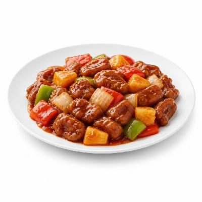 Pei Wei Asian Kitchen Signature Dishes Sweet & Sour Beef (Stock Velveted)
