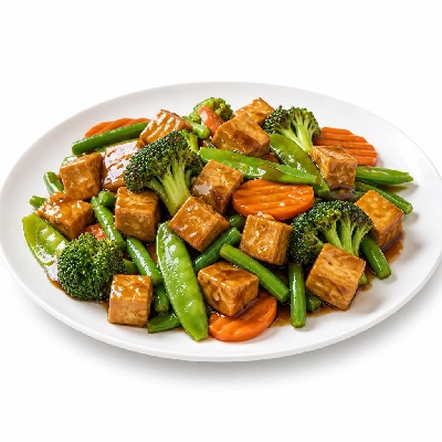 Pei Wei Asian Kitchen Steamed Vegetable & Tofu Kid's Teriyaki