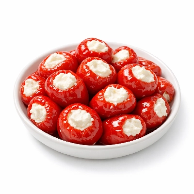 Goat Cheese Stuffed Peppadew Peppers