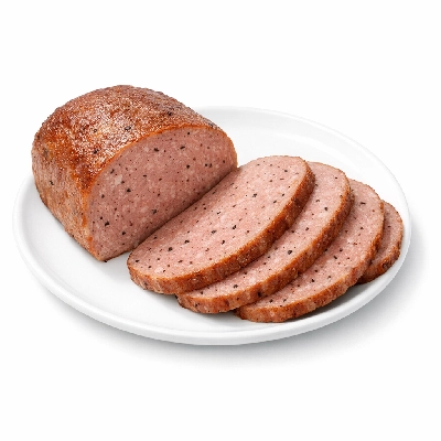 Peppered loaf pork beef
