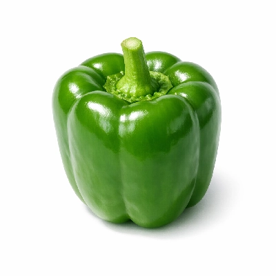 Peppers sweet bell green raw