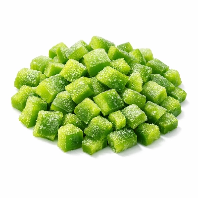 Peppers sweet green frozen chopped unprepared