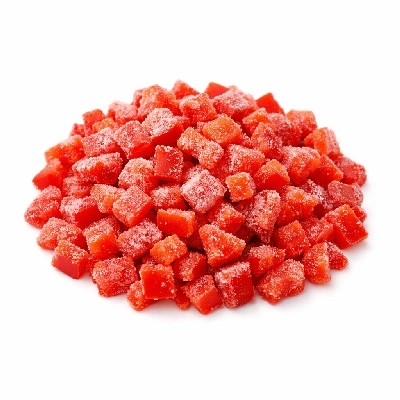 Peppers sweet red frozen chopped unprepared