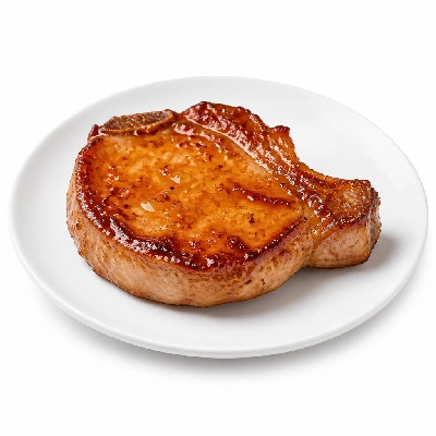 Perkins Restaurant & Bakery 55 Plus Maple Glazed Pork Chop Dinner