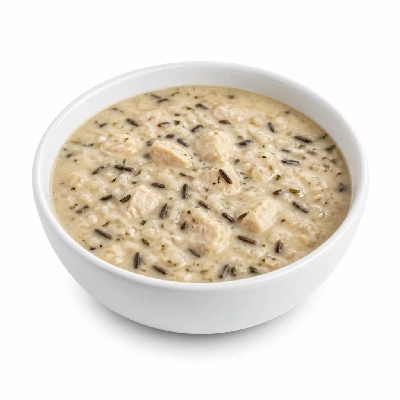 Perkins Restaurant & Bakery Chicken & Wild Rice Soup Bowl