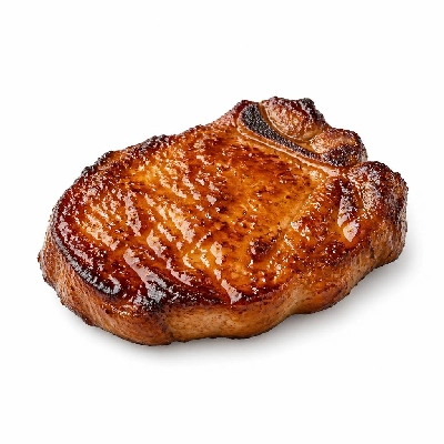 Perkins Restaurant & Bakery Fresh-Cracked Classics Maple-Glazed Pork Chop Breakfast