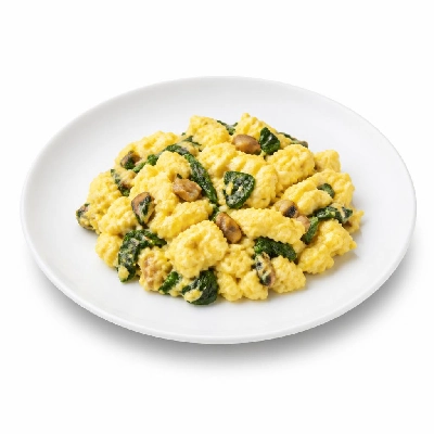 Perkins Restaurant & Bakery Fresh-Cracked Classics Spinach & Mushroom Scramble