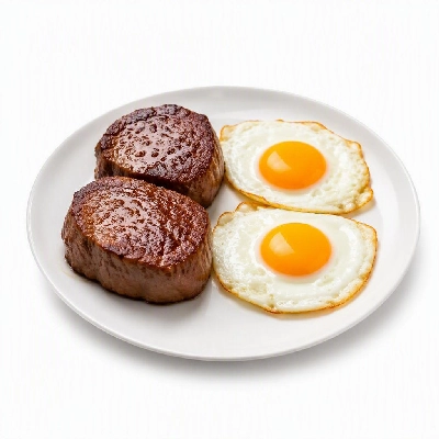 Perkins Restaurant & Bakery Fresh-Cracked Classics Steak Medallions & Eggs