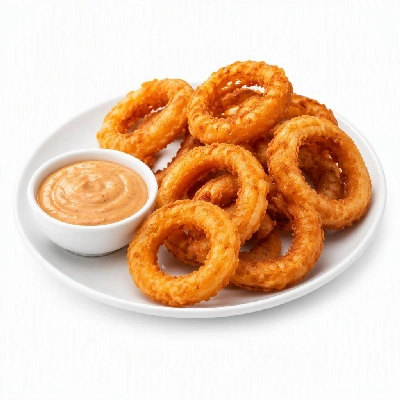 Perkins Restaurant & Bakery Just for Starters Onion Rings with Chipotle Ranch