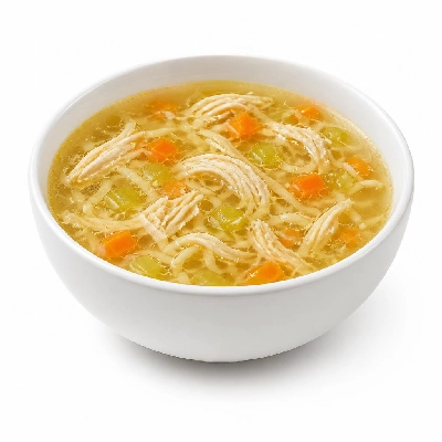 Perkins Restaurant & Bakery Kids Menu Option Chicken Noodle Soup 6 Oz