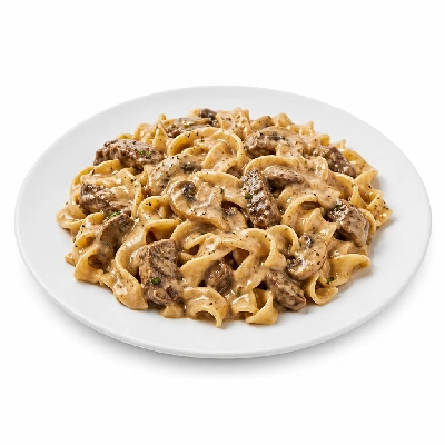Perkins Restaurant & Bakery Specials Classic Comforts Beef Stroganoff Pasta
