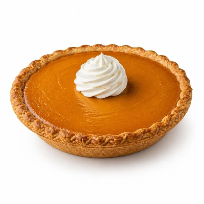 Perkins Restaurant & Bakery Specials Classic Comforts Pumpkin Pie with Whipped Cream Whole