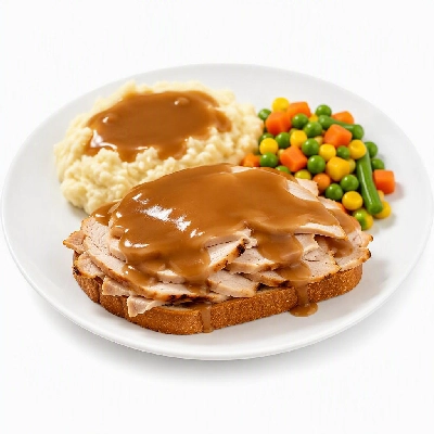 Perkins Restaurant & Bakery Specials Great Plates Open-Face Turkey Sandwich